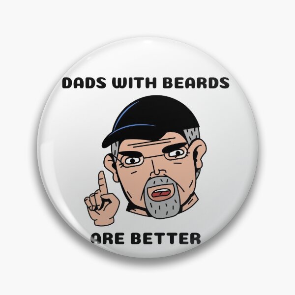 Item preview, DADS WITH BEARDS ARE BETTER designed and sold by Pinu005.