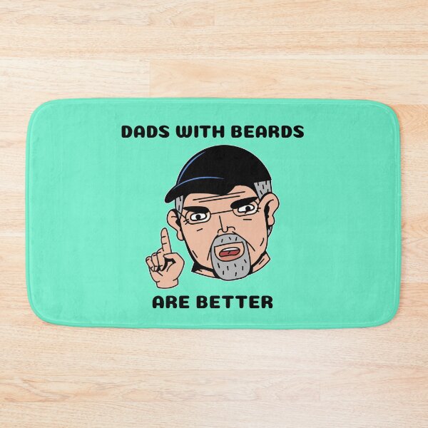 Item preview, DADS WITH BEARDS ARE BETTER designed and sold by Pinu005.