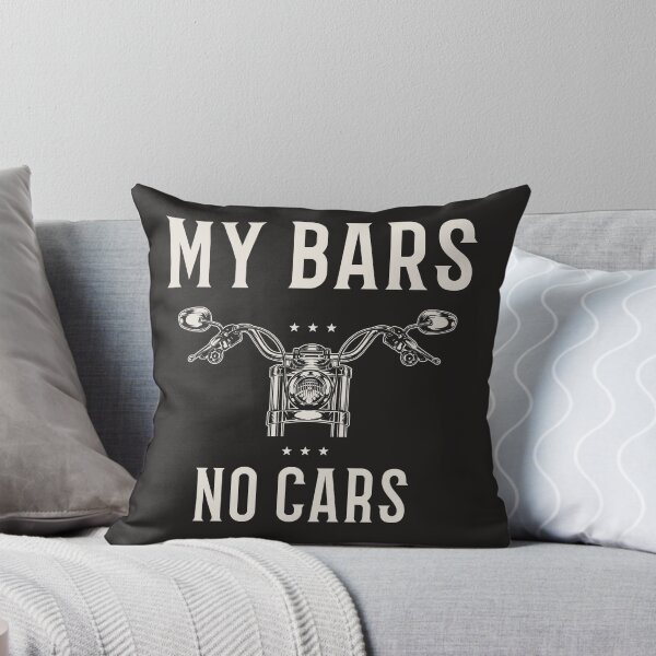 Item preview, MY BARS, NO CARS, MOTORBIKE MEME, HANDLEBARS, designed and sold by R B Chrystal.
