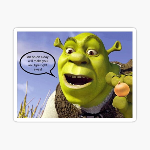 Onion Shrek Gifts Merchandise Redbubble