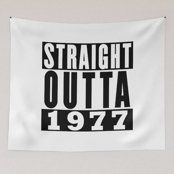 Item preview, Straight Outta 1977 Birthday designed and sold by RandomStuffShop.