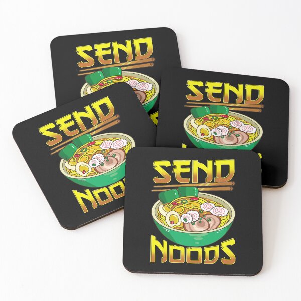 Item preview, Cute & Funny Send Noods Pun Anime Gamer Ramen designed and sold by perfectpresents.