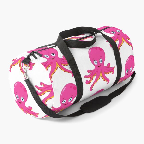 Item preview, cute pink octopus designed and sold by treasure-crafts.