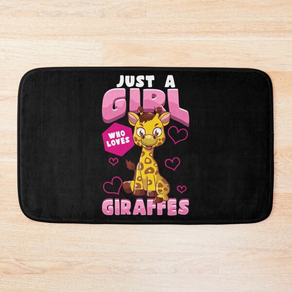Item preview, Cute & Funny Just A Girl Who Loves Giraffes Pun designed and sold by perfectpresents.