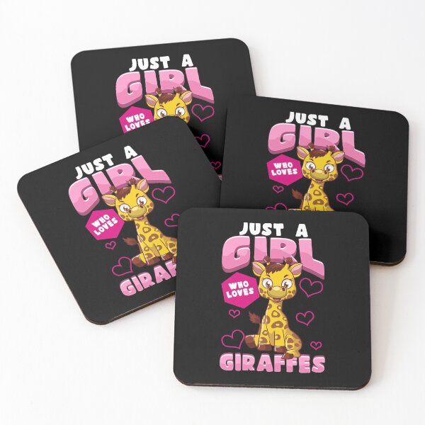 Item preview, Cute & Funny Just A Girl Who Loves Giraffes Pun designed and sold by perfectpresents.