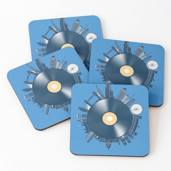 Item preview, london skyline vinyl designed and sold by BekimART2.
