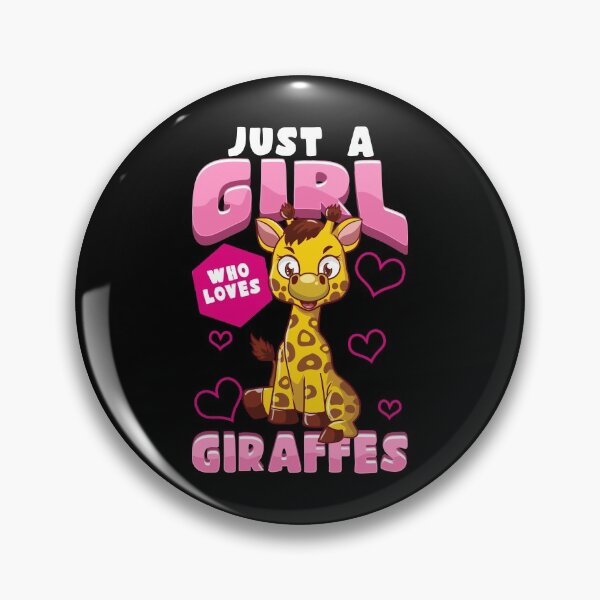 Item preview, Cute & Funny Just A Girl Who Loves Giraffes Pun designed and sold by perfectpresents.