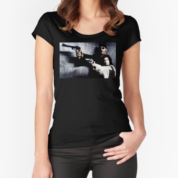 leon the professional Fitted Scoop T-Shirt