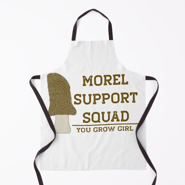 Item preview, Funny Mushroom Morel Support Squad You Grow Girl designed and sold by Punderstandable.