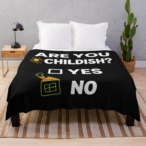 Item preview, FUNNY SAYING - Are You Childish? designed and sold by SergeantSwagger.