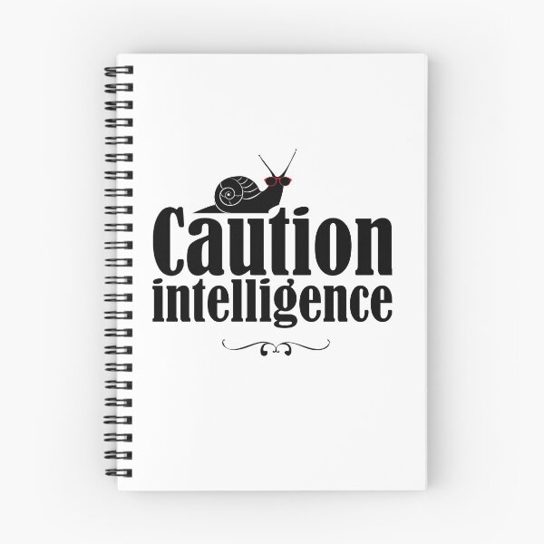 Item preview, Caution Intelligence : I'm Very Intelligent designed and sold by mahjoubstr.
