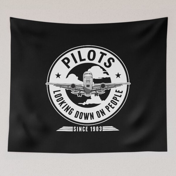 Item preview, Airplane Pilots Looking Down On People Since 1903 designed and sold by perfectpresents.
