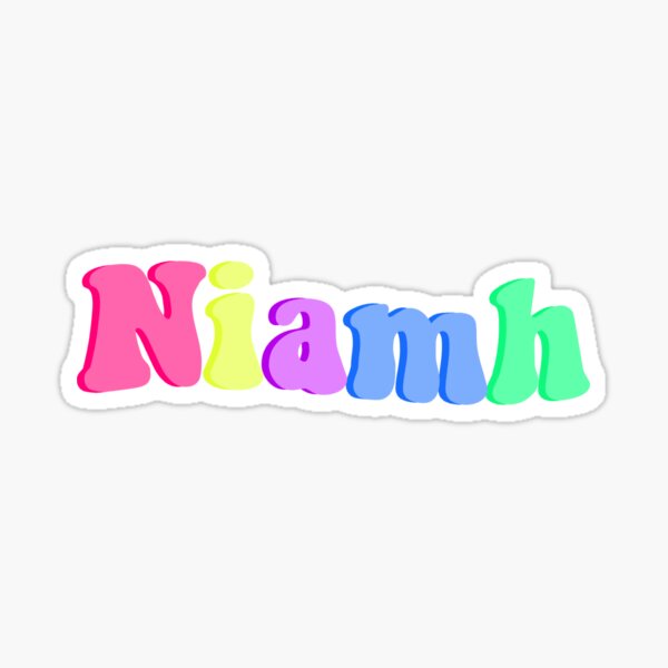 Custom Niamh Stickers Redbubble