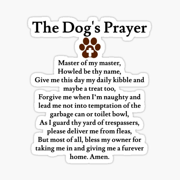 the-dog-s-prayer-sticker-for-sale-by-muttiepaws-redbubble