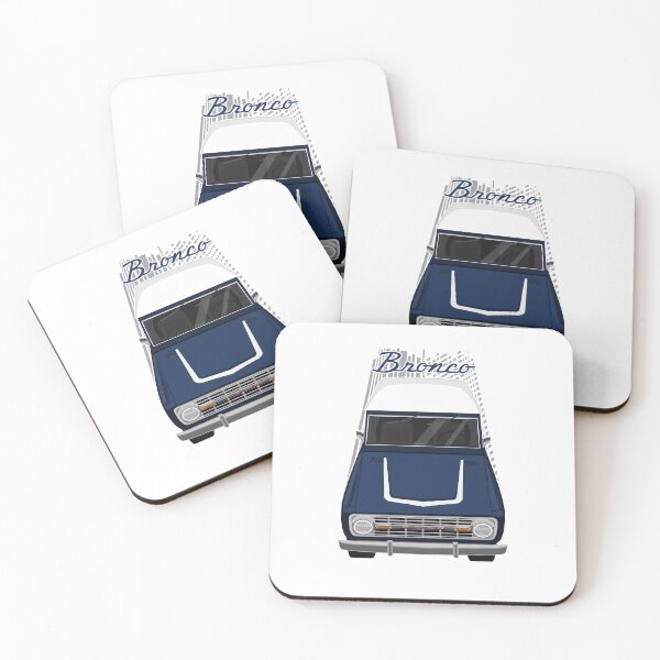 Item preview, Ford Bronco 1st gen - Dark Blue designed and sold by V8social.