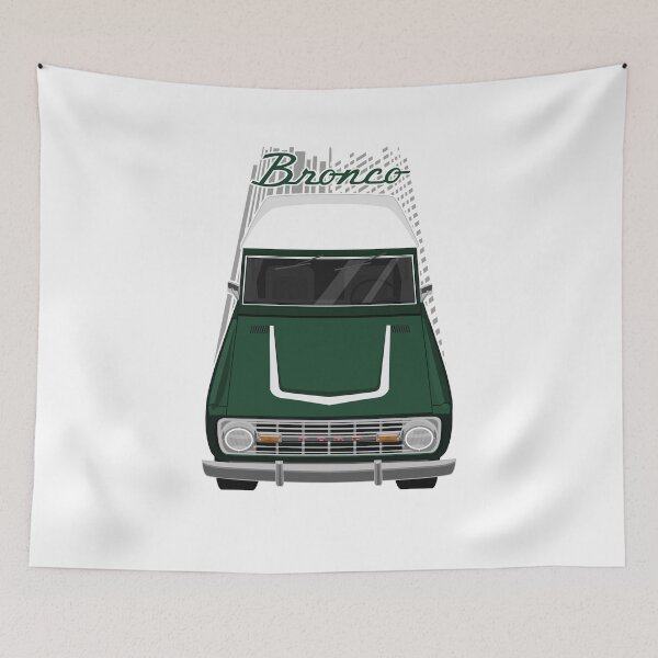 Item preview, Ford Bronco 1st gen - Estate Green designed and sold by V8social.