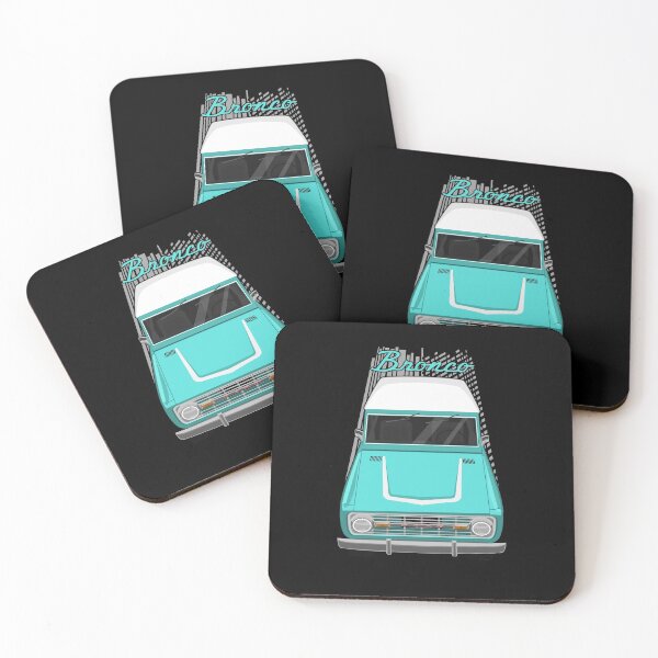 Item preview, Ford Bronco 1st gen - Turquoise designed and sold by V8social.