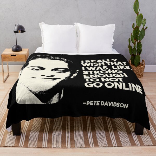 Item preview, Pete Davidson quote designed and sold by EGIT.