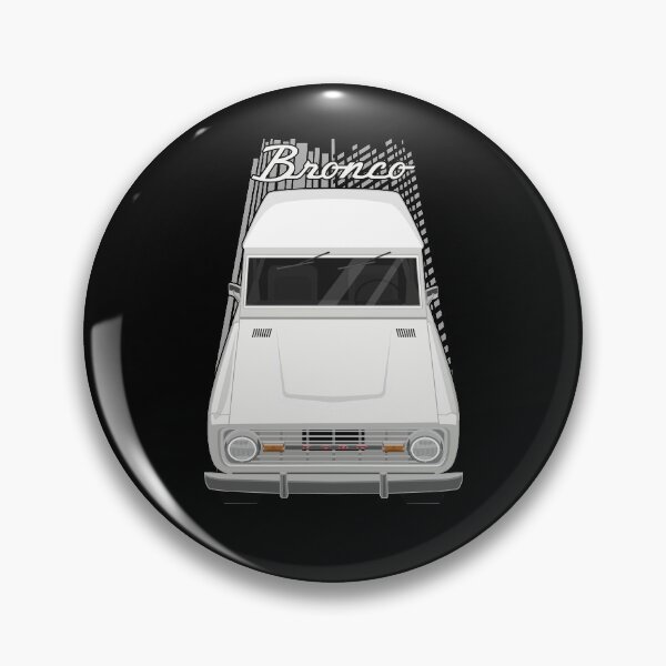 Item preview, Ford Bronco 1st gen - White designed and sold by V8social.