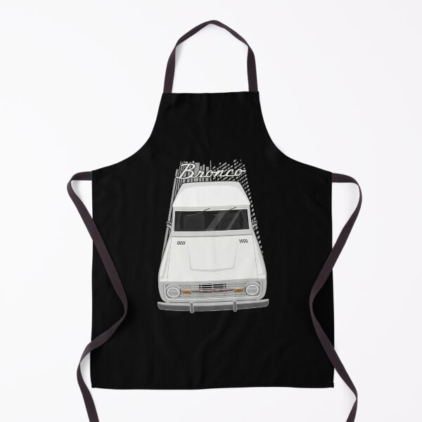 Item preview, Ford Bronco 1st gen - White designed and sold by V8social.