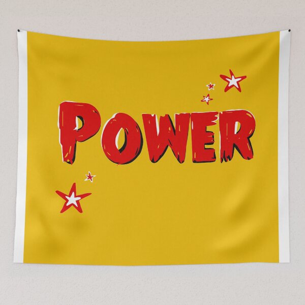Item preview, letter power designed and sold by Sticker Ready.