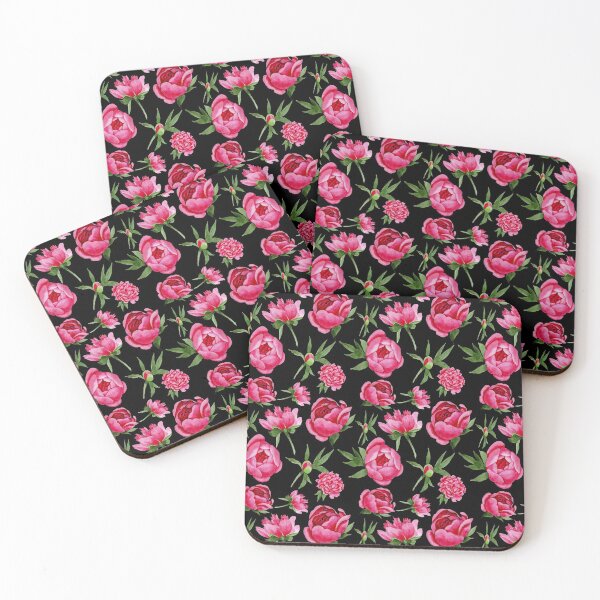 Item preview, Watercolor Peony Flowers designed and sold by virilamissa.
