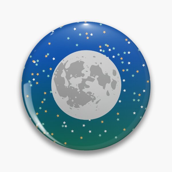 Item preview, Full Moon and Stars in Night Sky designed and sold by ShaunSandhu.
