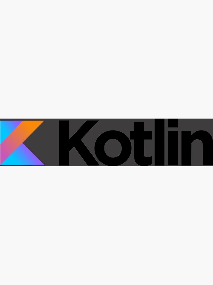 "Kotlin logo" Poster by lorenzsaladin | Redbubble