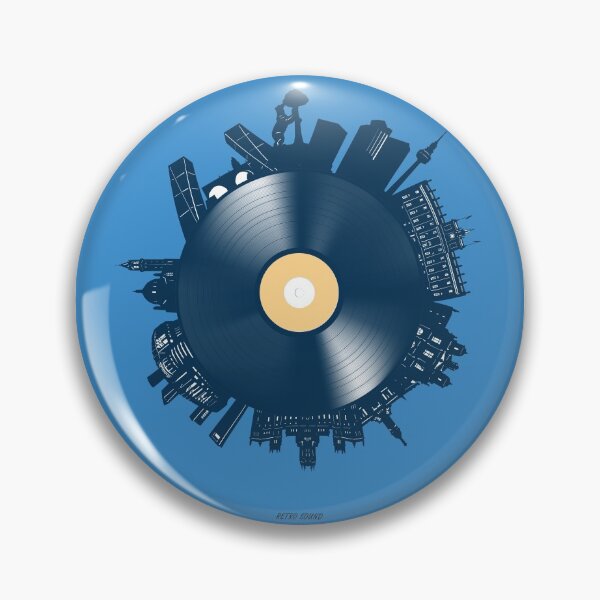Artikelvorschau, Madrid Skyline Vinyl entworfen und verkauft von BekimART2.