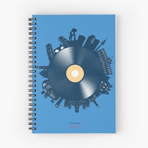 Item preview, madrid skyline vinyl designed and sold by BekimART2.