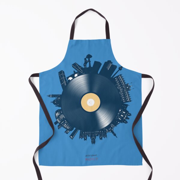 Item preview, madrid skyline vinyl designed and sold by BekimART2.