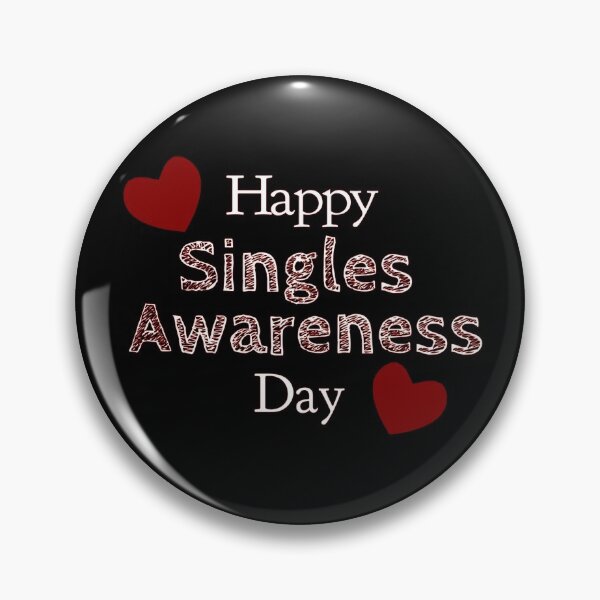 Item preview, Happy Singles Awareness Day - Valentines Day designed and sold by Tranquilarrow.