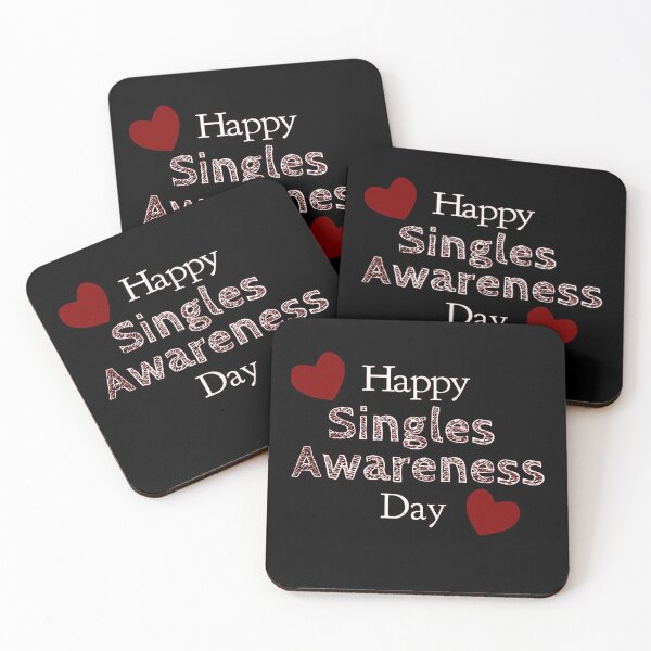 Item preview, Happy Singles Awareness Day - Valentines Day designed and sold by Tranquilarrow.