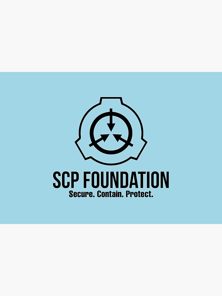 Scp Foundation Logo Face Masks for Sale