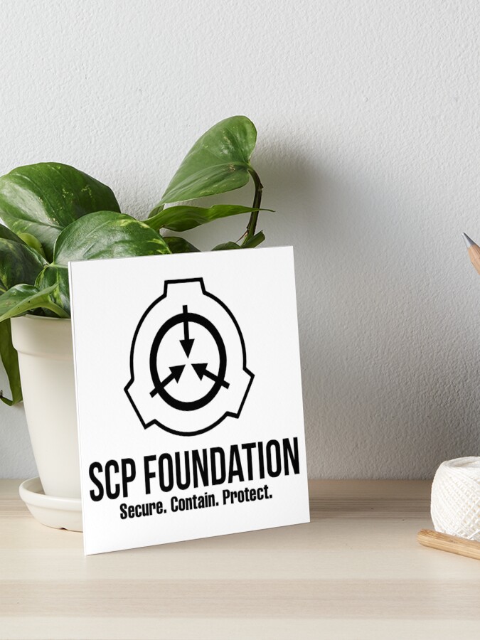 SCP Foundation: Secure | Contain | Protect | Art Board Print