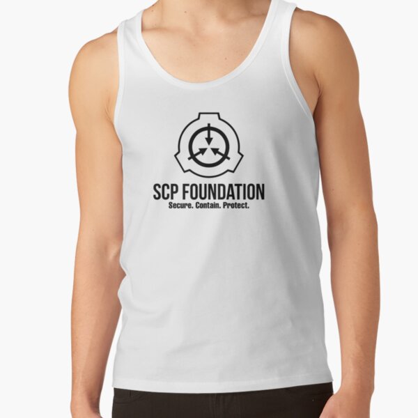 Mens SCP Secure Contain Protect Jersey Tank Top – Indica Plateau