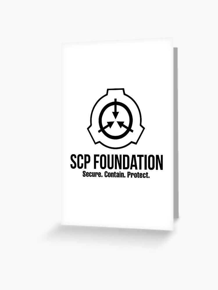 SCP Foundation Logo HD | Greeting Card