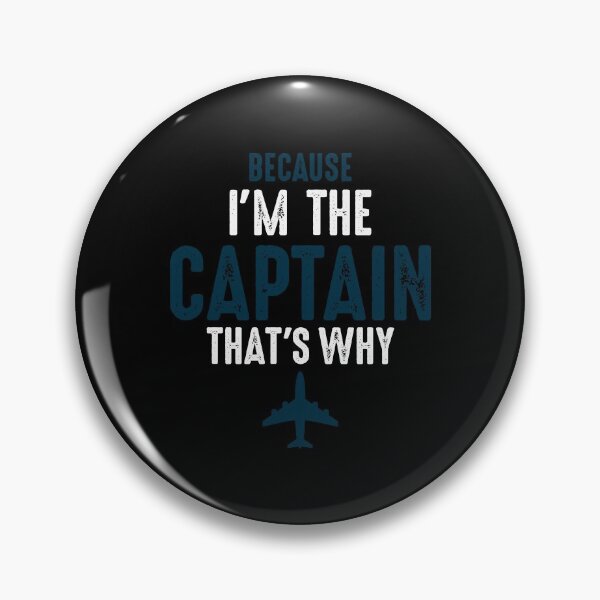 Item preview, Airplane pilot captain because I can designed and sold by ElBeDesigns.