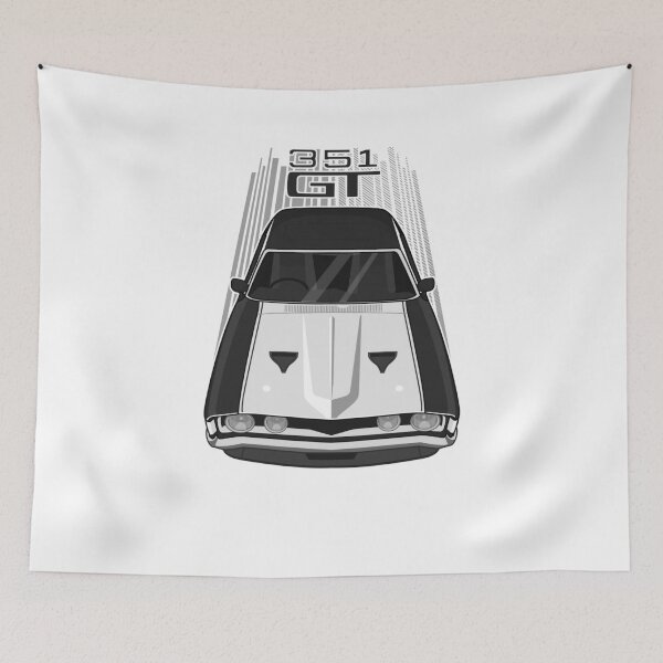 Item preview, Ford Falcon XA GT 351 - Black and White designed and sold by V8social.