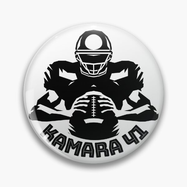 Item preview, Kamara 41 Running Back - New Orleans Saints - Silhouette Black designed and sold by NoMatterLab.