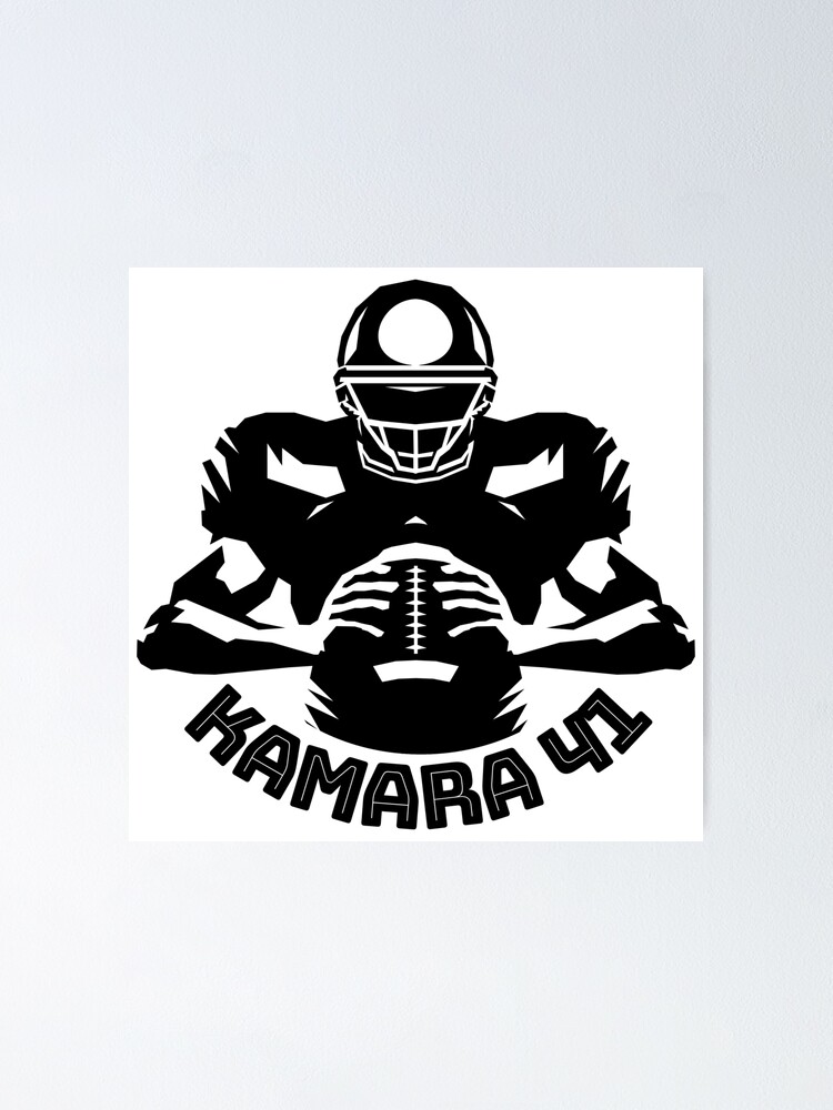 Alvin Kamara 41 New Orleans Saints Football Team Logo Custom Name