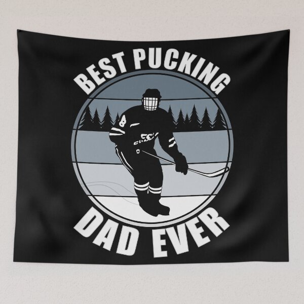 Item preview, Best Pucking Dad Ever - Hockey Dad designed and sold by Giacob.