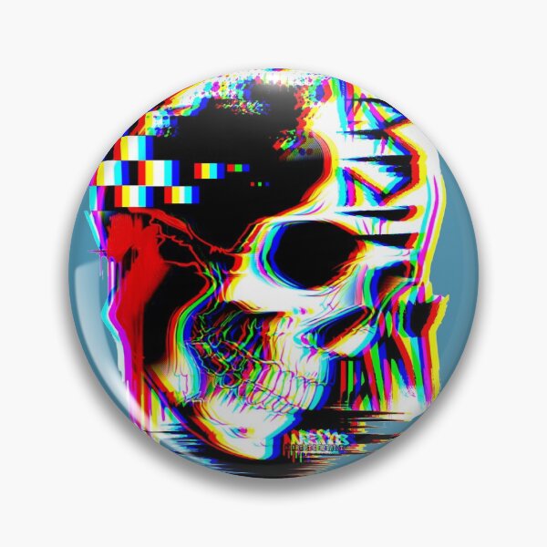 Item preview, Trash Art Skull Psychedelic designed and sold by Nickibeutel.