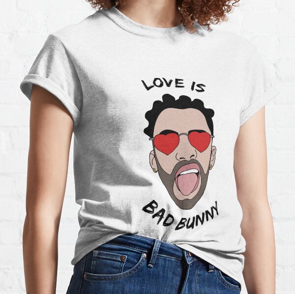 Download Bad Bunny Logos T-Shirts | Redbubble