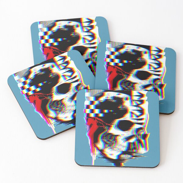 Item preview, Trash Art Skull Psychedelic designed and sold by Nickibeutel.