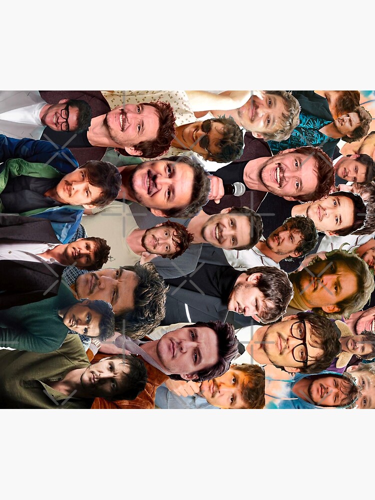 Thumbnail 6 of 6, Throw Blanket, Pedro Pascal Photo Collage designed and sold by Jess-16.