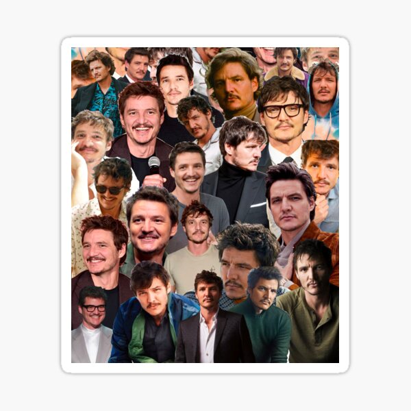 Item preview, Pedro Pascal Photo Collage designed and sold by Jess Designs.