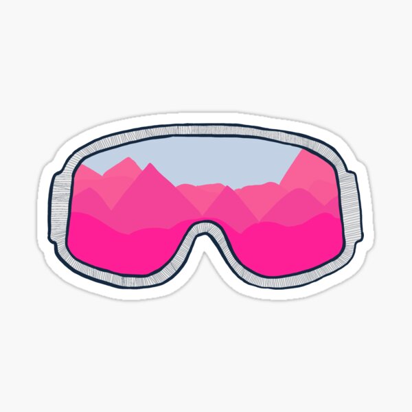 Holographic Ski Goggles Sticker – Wild North Co