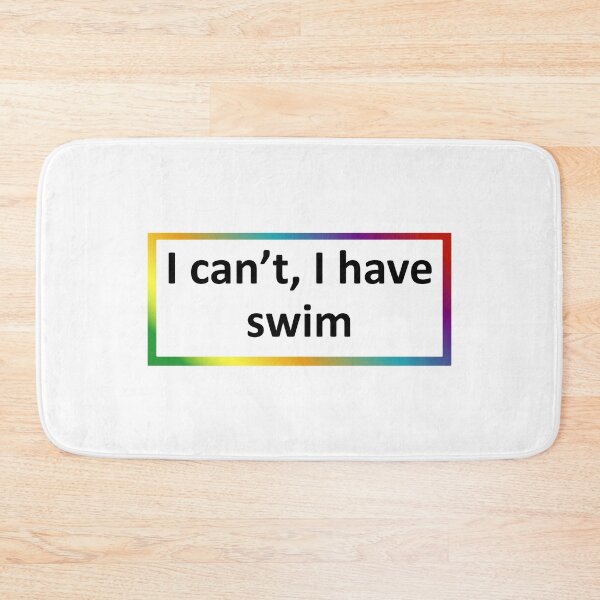 Item preview, I can't, I have swim designed and sold by SmileMiau.