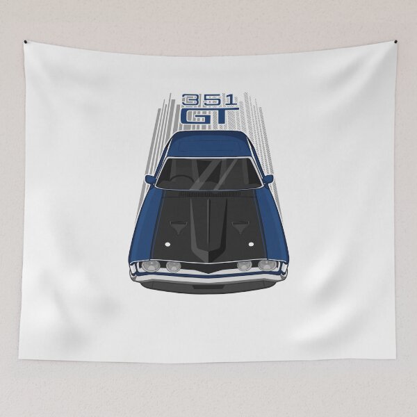 Item preview, Ford Falcon XA GT 351 - Dark Blue and Black designed and sold by V8social.